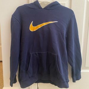 Youth Large Blue Nike Hoodie